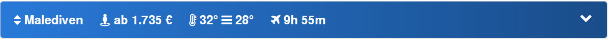 Malediven Angebot