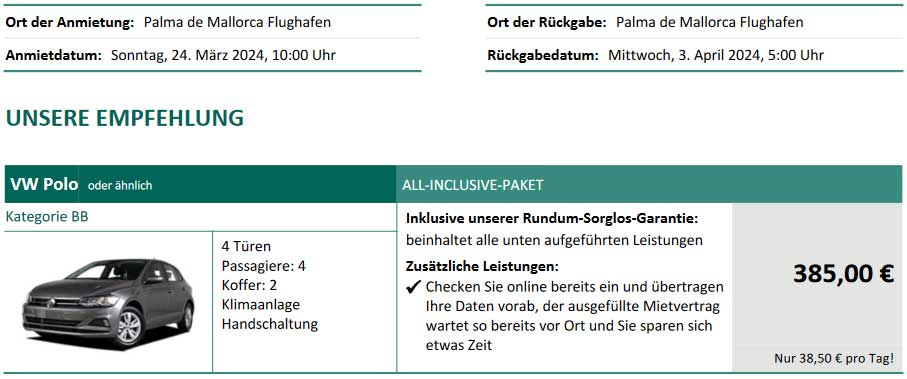 SunnyCars by Reudnitzer Reisen