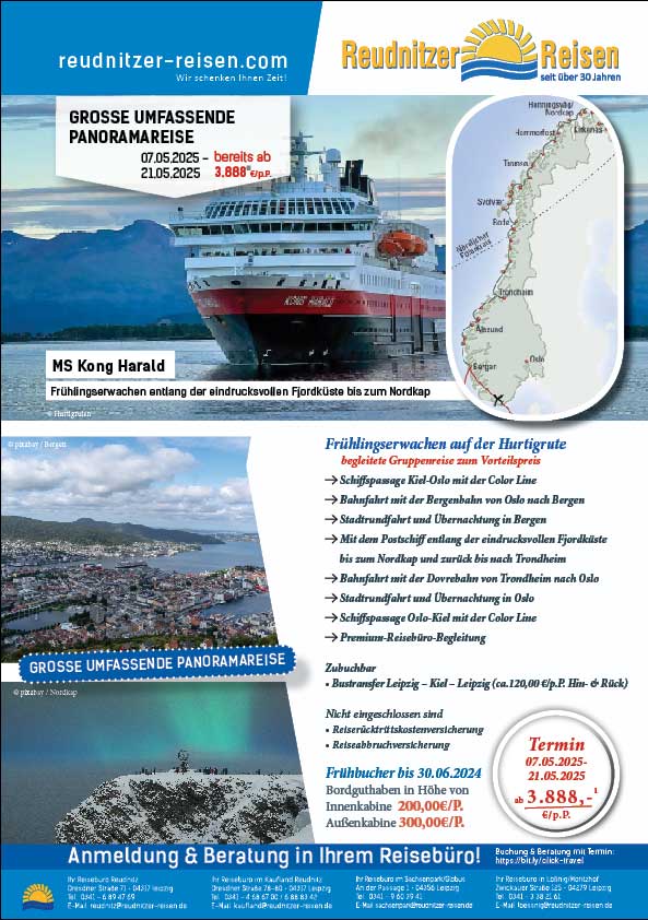 Frühlingserwachen auf der Hurtigrute