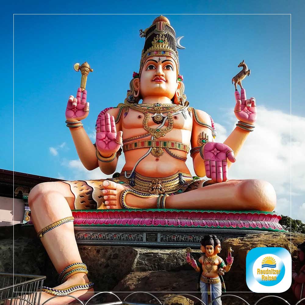 Tempel und Safari im Kulturdreieck & Baden in Trincomalee