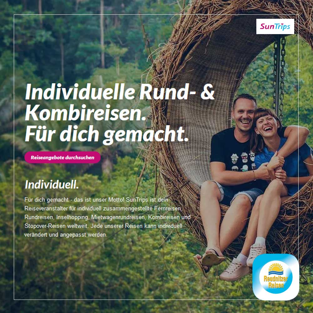 Weitere Fernreisen für den Sommer/Herbst entdecken!