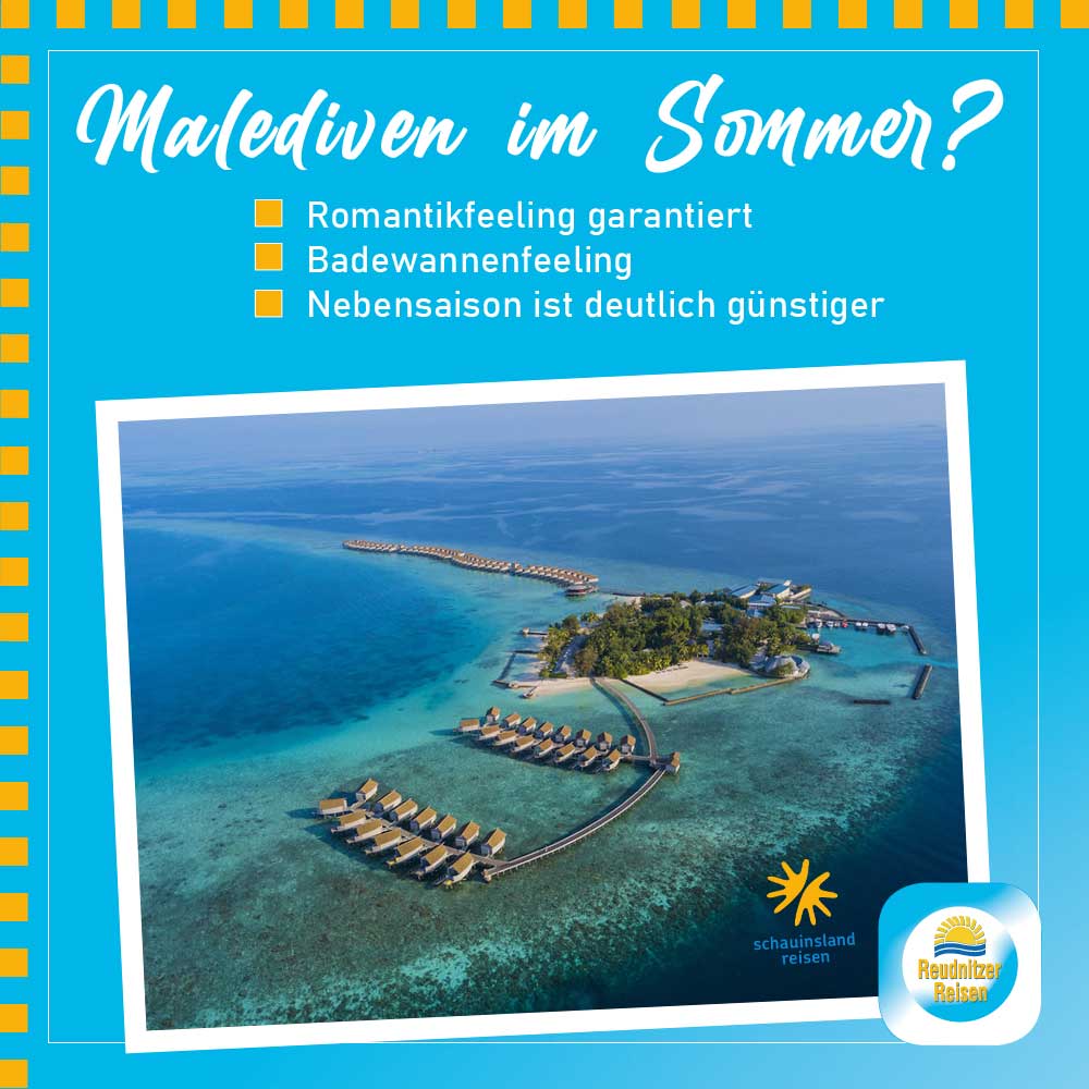 SLR Malediven im Sommer