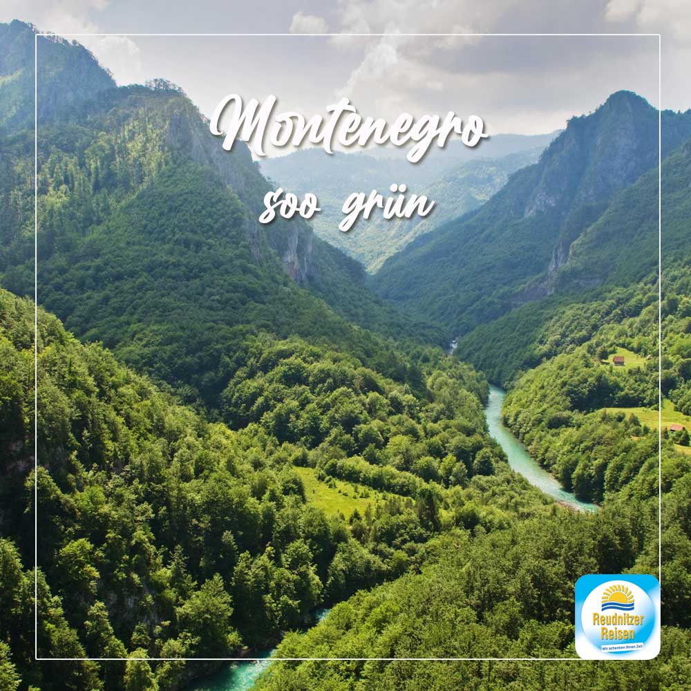 Montenegro ist grün