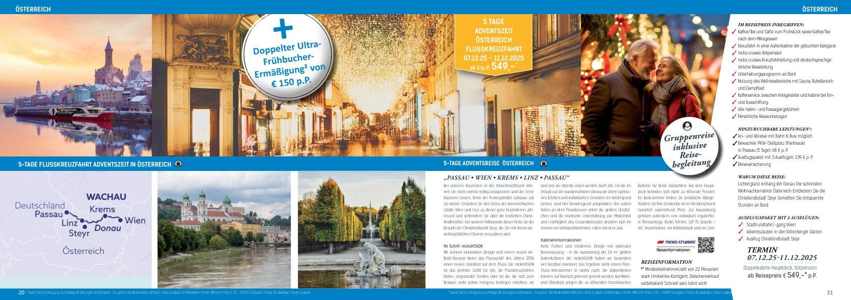 Advent auf der Donau