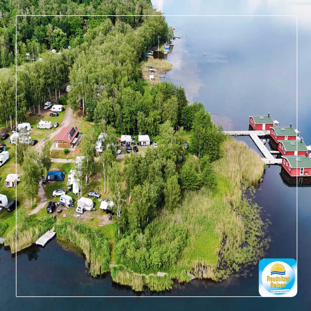 Campingurlaub zum Beispiel am Bergwitzsee