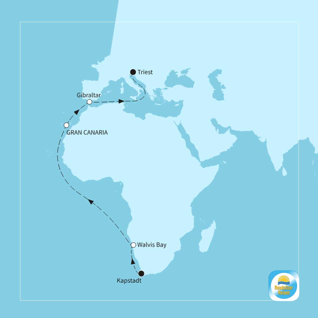 Transozean mit Gibraltar