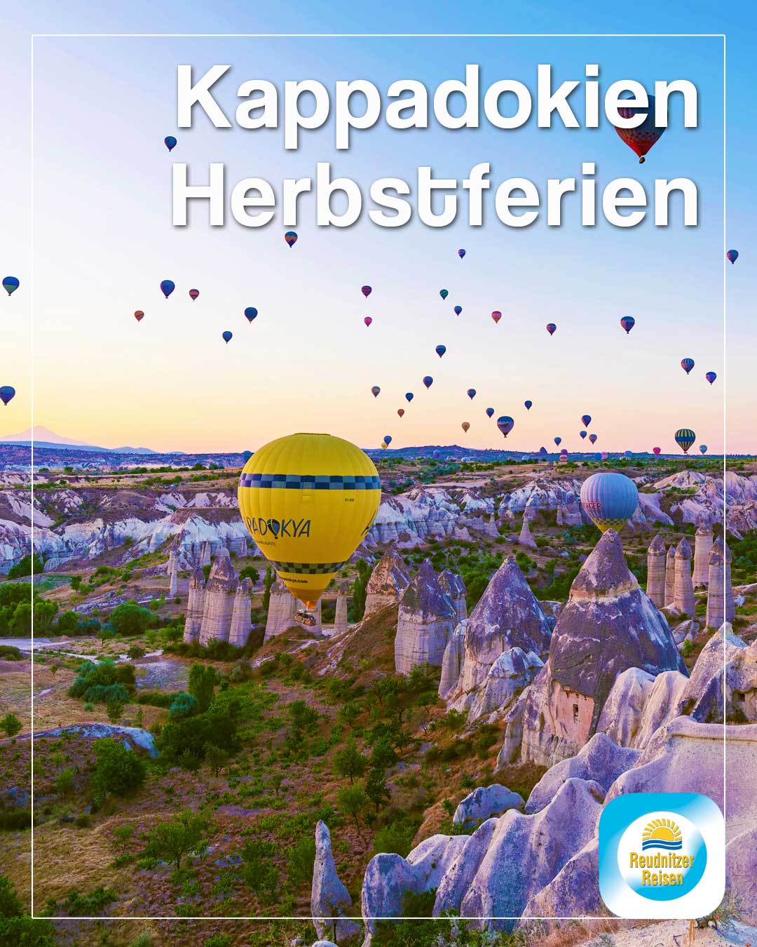 Reise durch Kappadokien in den Herbstferien