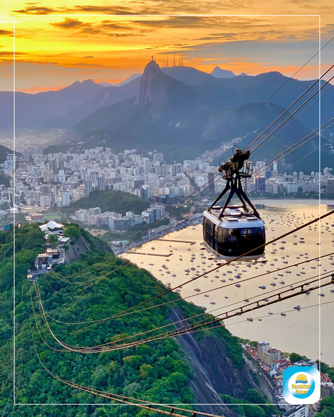 Seilbahn mit Zuckerhut