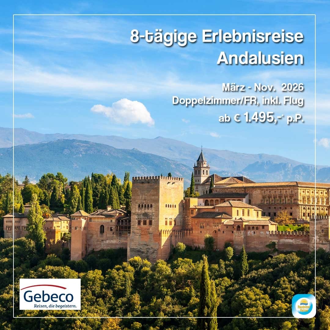 Erlebnisreise Andalusien