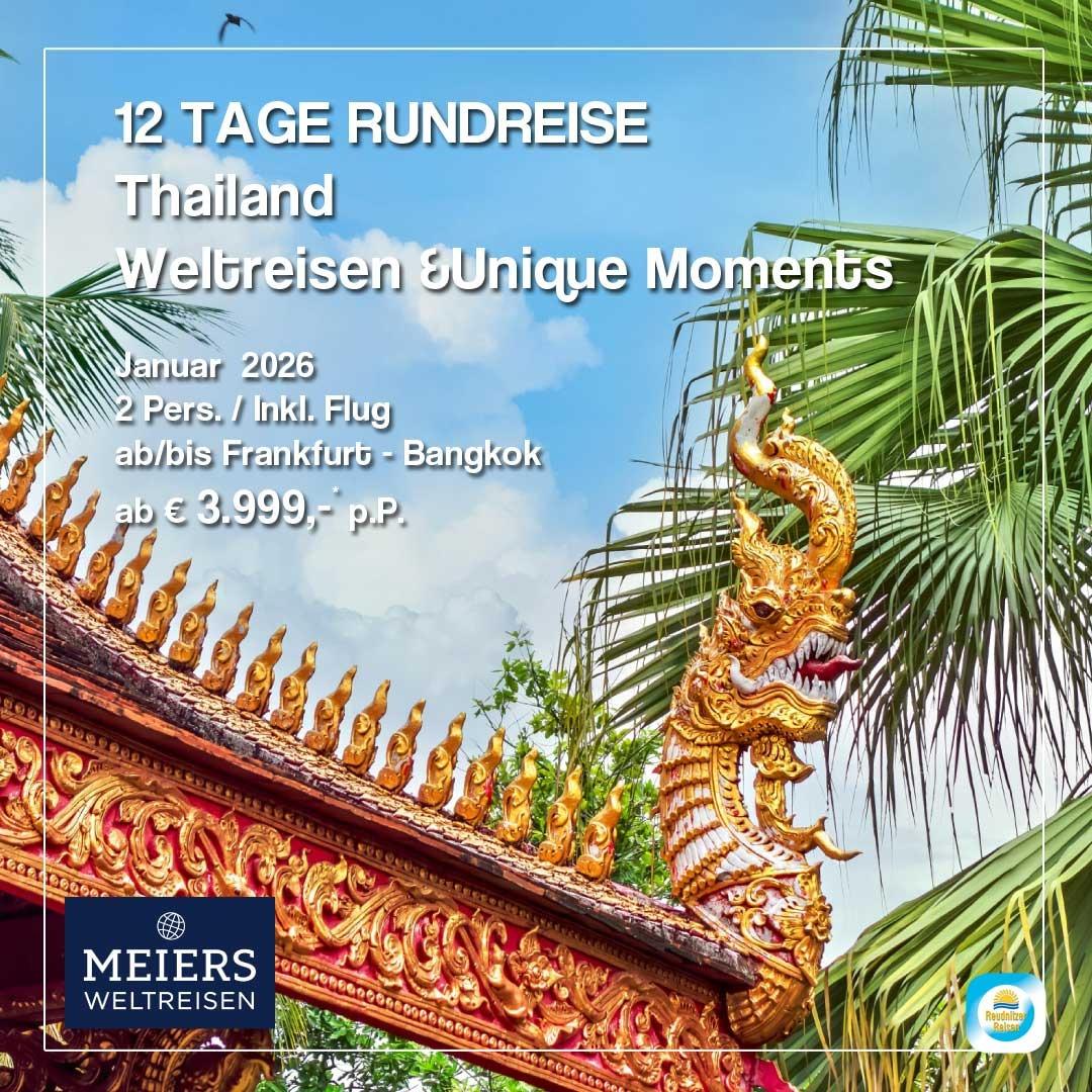 Rundreise Thailand