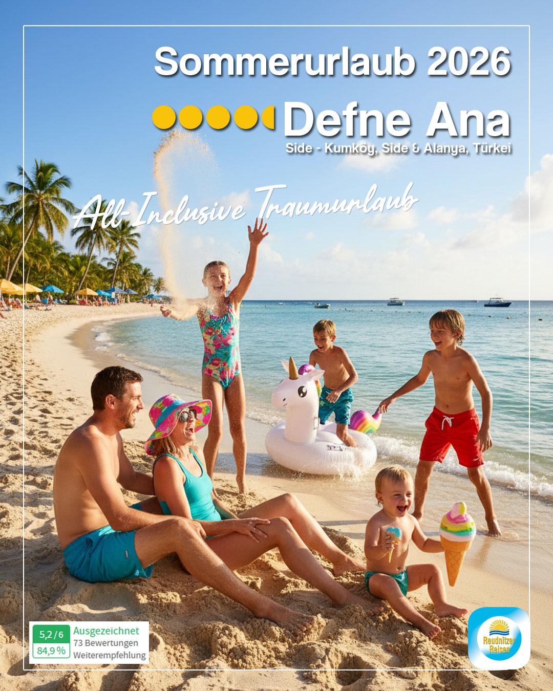 1 Woche in Side Kumköy an der türkischen Riviera