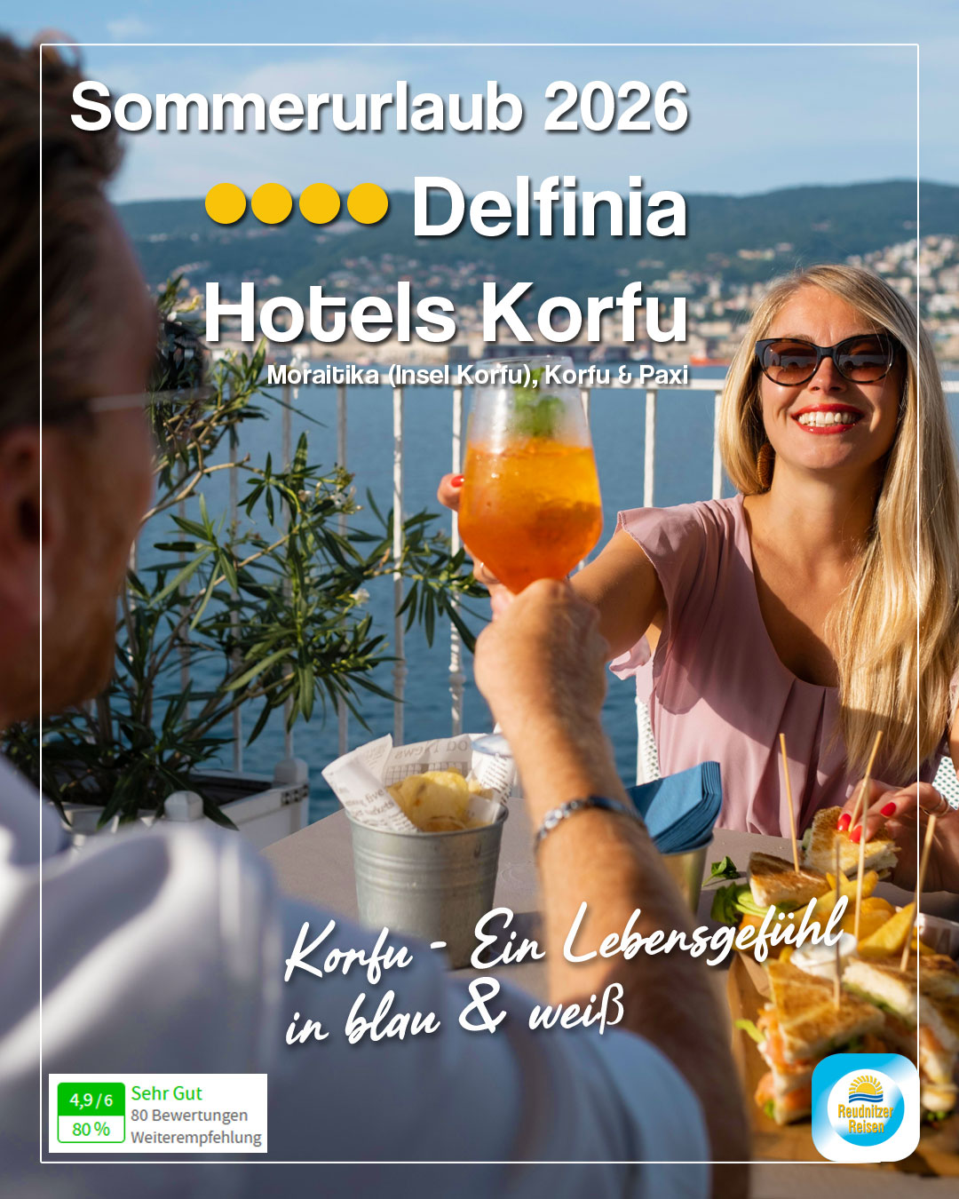 1 Woche in Moraitika auf Korfu