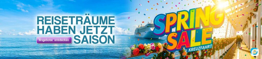Reiseträume werden wahr mit der Spring Sale Aktion