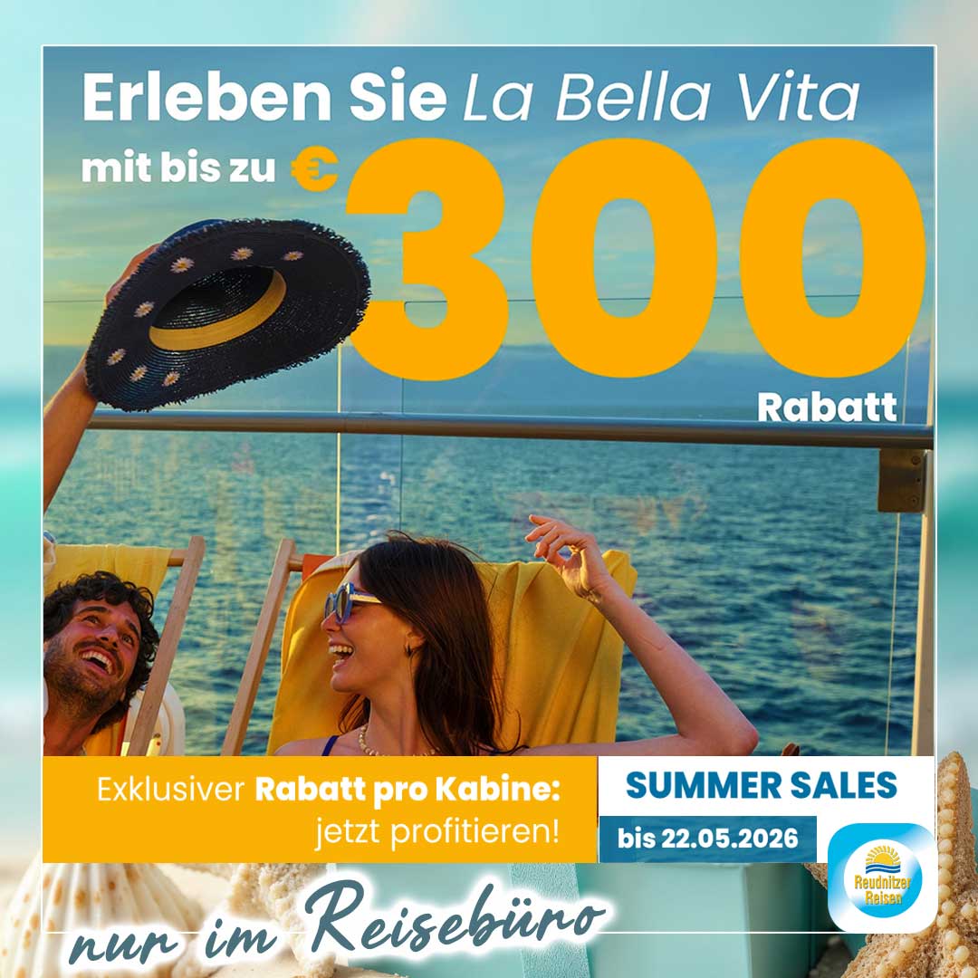 Costa Kreuzfahrt als Muttertag Geschenk